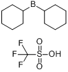 二环己基(三氟甲烷磺酸)硼烷分子式结构图