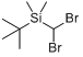 叔丁基(二溴甲基)二甲基硅烷分子式结构图