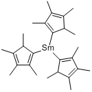 三(四甲基环戊基)钐分子式结构图