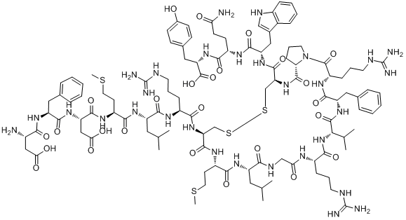 H-Asp-Phe-Asp-Met-Leu-Arg-Cys-Met-Leu-Gly-Arg-Val-Phe-Arg-Pro-Cys-Trp-Gln-Tyr-分子式结构图