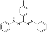 1,5-二苯基-3-(对甲苯基)甲暨分子式结构图