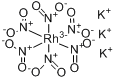 六硝基铑(III)酸钾;硝基铑(III)酸钾分子式结构图