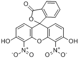 4 ,5-二硝基荧光素分子式结构图