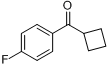 环丁基4-氟苯基酮分子式结构图