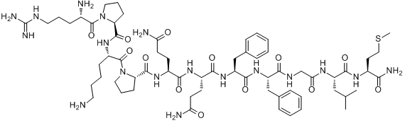 多肽物质P;多肽物质P;三乙酸多肽物质P;P物质分子式结构图