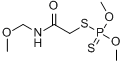 苏果;O，O-二甲基S-(N-甲氧基甲基)氨基甲酰甲基二硫代磷酸酯；MC62分子式结构图