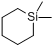 1,1-二甲基硅杂环己烷;1,1-二甲基硅杂环己烷;分子式结构图