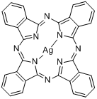 酞菁银分子式结构图