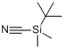 叔丁基氰基二甲基硅烷分子式结构图