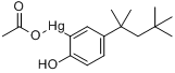 醋辛酚汞;醋辛酚汞;分子式结构图