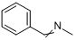 N-苄烯甲胺;苯亚甲基甲胺;N-苄基亚甲基甲胺分子式结构图