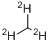 甲烷-d3分子式结构图