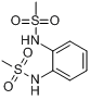 1,2-二甲磺酰氨基苯分子式结构图