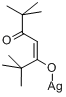2,2,6,6-四甲基-3,5-庚二酮酸根银(I)分子式结构图