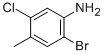 2-溴-5-氯-4-甲基苯胺;2-溴-5-氯-4-甲基苯胺分子式结构图