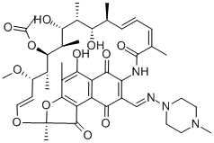 醌式利福平分子式结构图