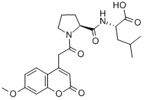 荧光调控基质金属蛋白酶-2/金属蛋白酶-7;荧光调控基质金属蛋白酶-2/金属蛋白酶-7分子式结构图