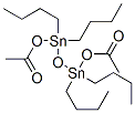 1,3-二(乙酰基氧基)-1,1,3,3-四丁基二锡氧烷;1,3-二(乙酰基氧基)-1,1,3,3-四丁基二锡氧烷分子式结构图