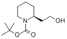 (S)-1-N-BOC-哌啶-2-乙醇;(S)-1-N-BOC-哌啶-2-乙醇分子式结构图