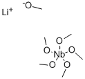 甲氧基铌锂;甲氧基铌锂;甲氧基铌锂, 5% W/V IN METHANOL, 99+% (METALS BASIS)分子式结构图