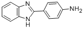 4-(1H-苯并咪唑-2-基)苯胺;4-(1H-苯并咪唑-2-基)苯胺分子式结构图