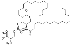 L-A-磷脂-L-丝氨酸;L-A-磷脂-L-丝氨酸分子式结构图