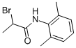 ;Α-溴代-N-(2,6-二甲基苯基)丙酰胺分子式结构图