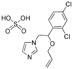 抑霉唑硫酸盐分子式结构图