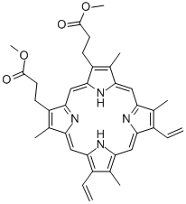 间卟啉二甲酯分子式结构图