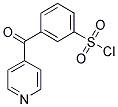 3-(吡啶-4-羰基)苯磺酰氯分子式结构图