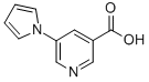 5-(1H-吡咯-1-基)烟酸;5-(1H-吡咯-1-基)烟酸分子式结构图