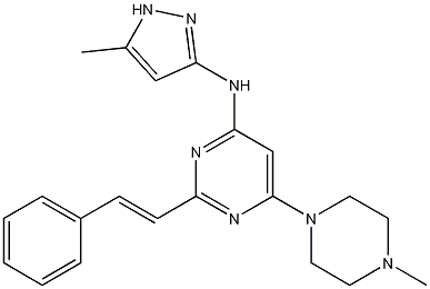 ENMD-2076分子式结构图