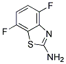 2-氨基-4,7-二氟苯并噻唑;2-氨基-4,7-二氟苯并噻唑分子式结构图