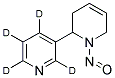 (R,S)-N-亚硝基新烟碱-D4;(R,S)-N-亚硝基新烟碱-D4分子式结构图