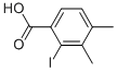 2-碘-3,4-二甲基苯甲酸;2-碘-3,4-二甲基苯甲酸分子式结构图