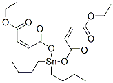 ;(Z,Z)-9,9-二丁基-4,7,11-三氧代-3,8,10-三氧杂-9-锡杂十四碳-5,12-二烯-14-酸乙酯分子式结构图