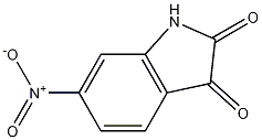 6-硝基靛红;6-硝基靛红;6-硝基-1H-吲哚-2,3-二酮分子式结构图