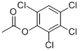 2,3,4,6-四氯苯酚乙酸酯;2,3,4,6-四氯苯酚乙酸酯分子式结构图