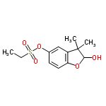 7-氯茚并[1,2-E][1,3,4]恶二嗪-2,4A(3H,5H)-二羧酸 4A-甲酯 2-苄酯;7-氯茚并[1,2-E][1,3,4]恶二嗪-2,4A(3H,分子式结构图