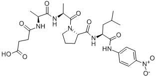 SUC-ALA-ALA-PRO-LEU-PNA分子式结构图