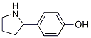 4-(2-吡咯烷基)苯酚;4-(2-吡咯烷基)苯酚分子式结构图