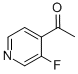 1-(3-氟吡啶-4-基)乙酮;1-(3-氟吡啶-4-基)乙酮;1-(3-氟-4-吡啶基)乙酮;3-氟-4-乙酰基吡啶分子式结构图