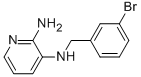 2-氨基-3-(3-溴苄基氨基)吡啶;2-氨基-3-(3-溴苄基氨基)吡啶分子式结构图