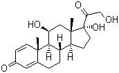 泼尼松龙分子式结构图