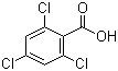 2,4,6-三氯苯甲酸分子式结构图