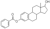 苯甲酸雌二醇分子式结构图