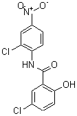 氯硝柳胺分子式结构图