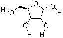 D-核糖分子式结构图