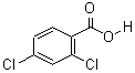 2,4-二氯苯甲酸分子式结构图