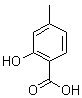 4-甲基水杨酸分子式结构图